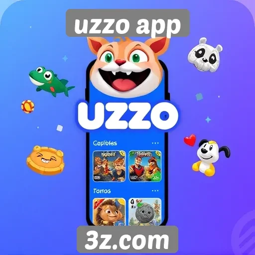 uzzo app oferece diversidade de jogos e categorias